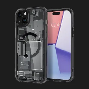 Чехол Spigen Ultra Hybrid Mag Safe для iPhone 15 Plus (Zero One) в Хмельницком