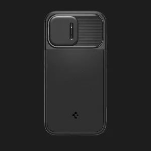 Чехол Spigen Optik Armor MagSafe для iPhone 15 Pro Max (Black) в Сваляве