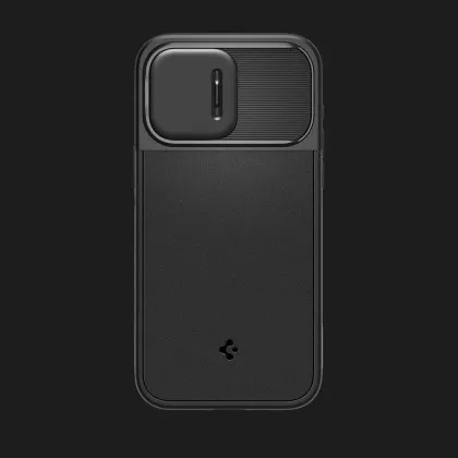Чехол Spigen Optik Armor MagSafe для iPhone 15 Pro Max (Black)
