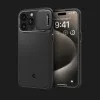 Чехол Spigen Optik Armor MagSafe для iPhone 15 Pro Max (Black)