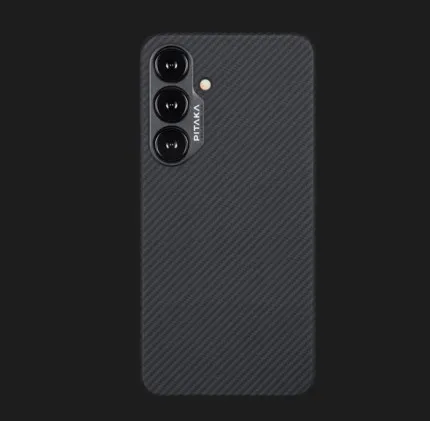 Чехол Pitaka MagEz Case 4 для Samsung Galaxy S24 (Black/Gray Twill)
