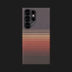 Чехол Pitaka MagEz Case 4 для Samsung Galaxy S24 Ultra (Sunset) в Луцке