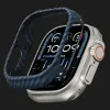 Чехол Pitaka Air Case для Apple Watch Ultra 49mm (Black/Blue Twill)