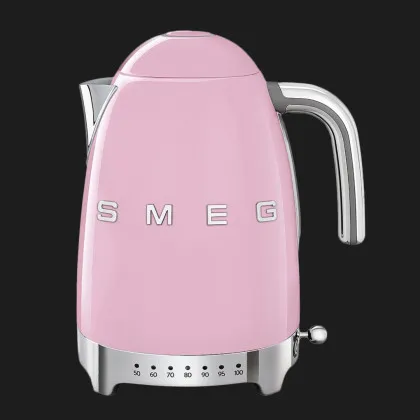 Электрочайник SMEG с регулятором температуры (Pink) в Херсоне