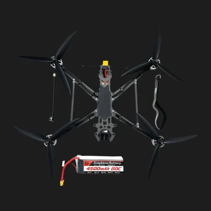 FPV Racing Drone 7 inch Carbon Fiber Drone with Battery 4500 mAh 80C в Сваляве