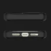 Чохол iTSkins HYBRID R Stand with MagSafe для iPhone 15 (Black)