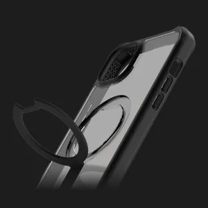 Чехол iTSkins HYBRID R Stand with MagSafe для iPhone 15 (Black) в Хмельницком