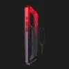 Чехол iTSkins Supreme R Prism with MagSafe для iPhone 15 Pro (Coral/Black)