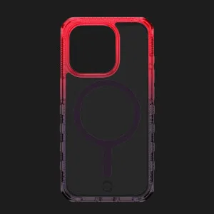 Чехол iTSkins Supreme R Prism with MagSafe для iPhone 15 Pro (Coral/Black) в Хмельницком