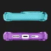 Чехол iTSkins Supreme R Prism with MagSafe для iPhone 15 Pro (Light Blue/Light Purple)