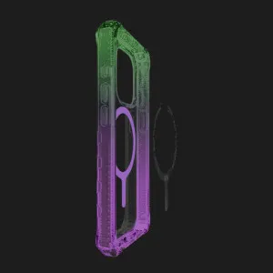 Чехол iTSkins Supreme R Prism with MagSafe для iPhone 15 Pro (Light Green/Light Purple) в Хмельницком