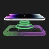 Чехол iTSkins Supreme R Prism with MagSafe для iPhone 15 Pro (Light Green/Light Purple)