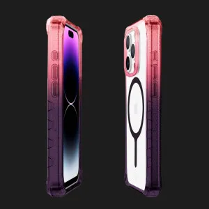 Чехол iTSkins Supreme R Prism with MagSafe для iPhone 15 Pro (Light Pink/Grey) в Хмельницком