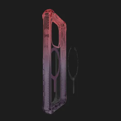 Чохол iTSkins Supreme R Prism with MagSafe для iPhone 15 Pro (Light Pink/Grey)