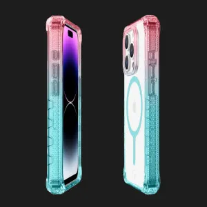 Чехол iTSkins Supreme R Prism with MagSafe для iPhone 15 Pro (Light Pink/Light Blue) в Хмельницком