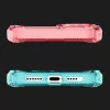 Чехол iTSkins Supreme R Prism with MagSafe для iPhone 15 Pro (Light Pink/Light Blue)