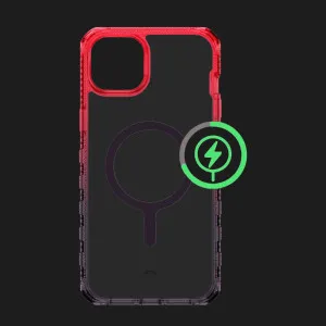 Чехол iTSkins SUPREME R Prism with MagSafe для iPhone 15 (Coral/Black) в Хмельницком