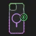Чохол iTSkins SUPREME R Prism with MagSafe для iPhone 15 (Light Green/Light Purple)