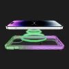Чохол iTSkins SUPREME R Prism with MagSafe для iPhone 15 (Light Green/Light Purple)