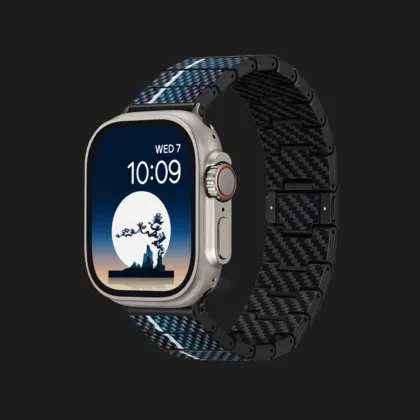 Ремешок Pitaka Poetry of Things Chroma Carbon Band для Apple Watch (Universal) (Moon) в Николаеве