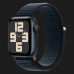 Apple Watch SE 2 40mm Midnight Aluminum Case with Midnight Sport Loop (MRE03) 2023