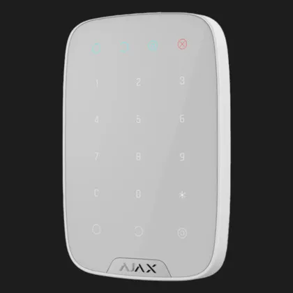 Беспроводная сенсорная клавиатура Ajax KeyPad (White) в Новом Роздоле