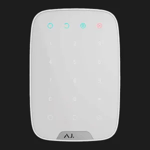 Беспроводная сенсорная клавиатура Ajax KeyPad (White) в Сваляве