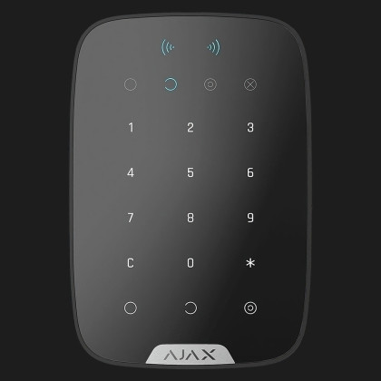 Бездротова сенсорна клавіатура Ajax Keypad Plus (Black) в Кривому Розі