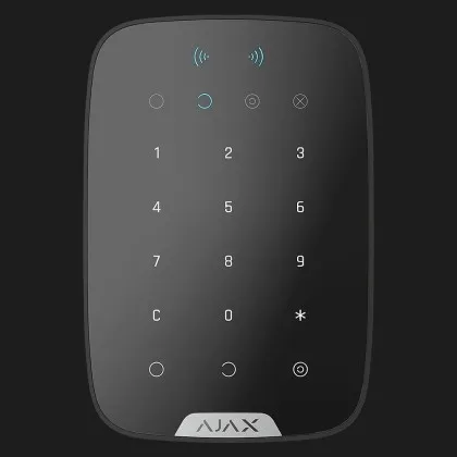 Бездротова сенсорна клавіатура Ajax Keypad Plus (Black) в Рівному
