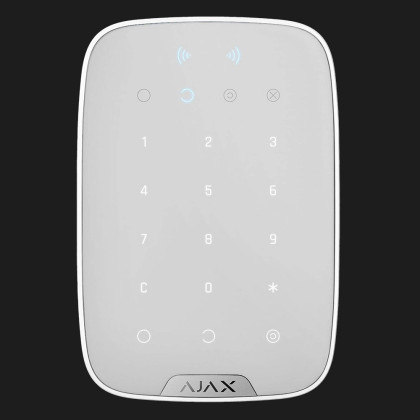 Беспроводная сенсорная клавиатура Ajax Keypad Plus (White) в Кропивницком