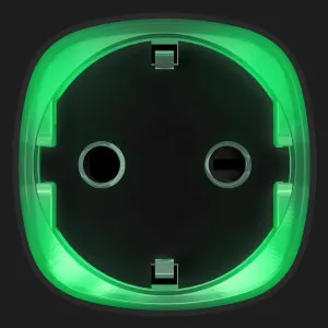 Розумна розетка з лічильником енергоспоживання Ajax Socket, 230V, 11А, 2.5 кВт (Black) в Сваляві