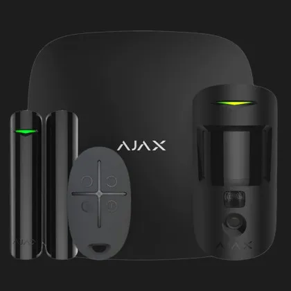 Комплект охранной сигнализации Ajax StarterKit Cam (Black) в Дубно