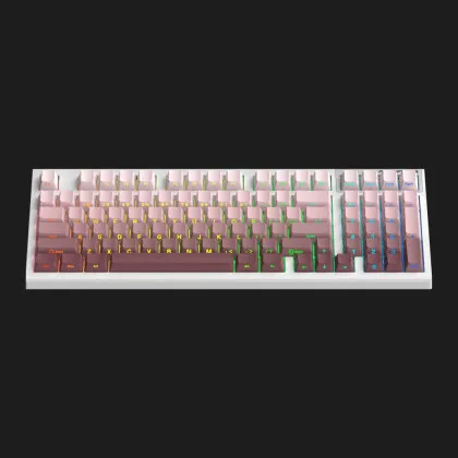 Клавіатура FL ESPORTS DIY-barebone FL980V2 Sakura Pink RGB South LED Three-Mode