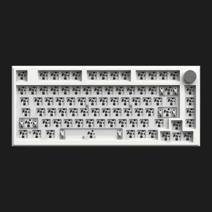 Клавіатура FL ESPORTS DIY-barebone MK750 White Three-Mode