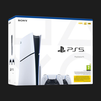 Ігрова приставка Sony PlayStation 5 Slim (BluRay) (1TB) + DualSense Wireless Controller