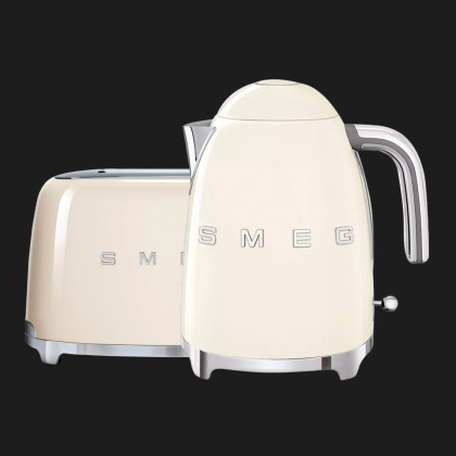 Комплект Тостер + Електрочайник SMEG (Cream)