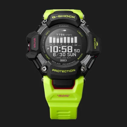 Cмарт-годинник Casio G-SHOCK (Black/Yellow) (GBD-H2000-1A9ER) у Старокостянтинові