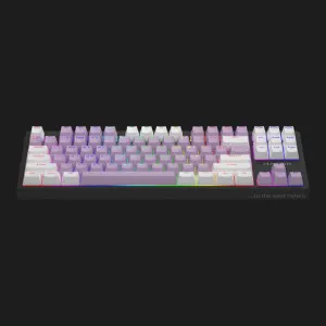 Клавіатура механічна Hator Rockfall 2 Mecha Signature Edition (Black/Lilac/White) (HTK-520-BLW) (UA)