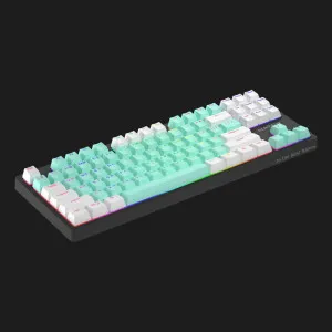 Клавіатура механічна Hator Rockfall 2 Mecha Signature Edition (Black/Mint/White) (HTK-520-BMW) (UA)