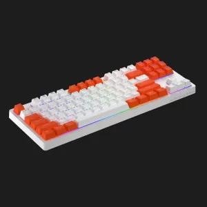 Клавіатура механічна Hator Rockfall 2 Mecha Signature Edition (White/White/Orange) (HTK-521-WWO) (UA)