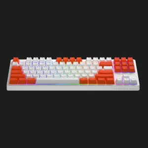 Клавіатура механічна Hator Rockfall 2 Mecha Signature Edition (White/White/Orange) (HTK-521-WWO) (UA)