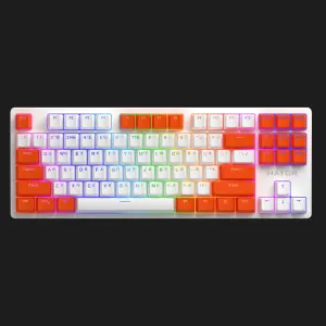 Клавіатура механічна Hator Rockfall 2 Mecha Signature Edition (White/White/Orange) (HTK-521-WWO) (UA)