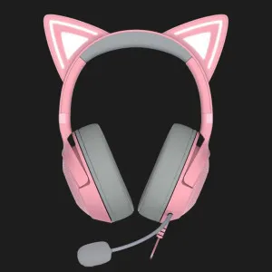 Ігрова гарнітура RAZER Kraken Kitty V2 (Quartz) (RZ04-04730200-R3M1) (Standard)