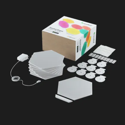 Система освітлення Nanoleaf Shapes Hexagon Starter Kit Apple Homekit, 9 шт