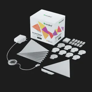Система освітлення Nanoleaf Shapes Triangles Starter Kit Apple Homekit, 9 шт в Чернівцях