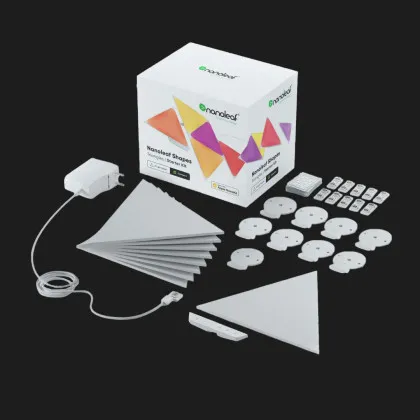 Система освітлення Nanoleaf Shapes Triangles Starter Kit Apple Homekit, 9 шт