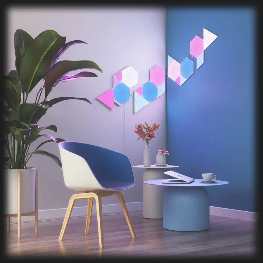 Система освещения Nanoleaf Shapes Triangles Starter Kit Apple Homekit, 9 шт