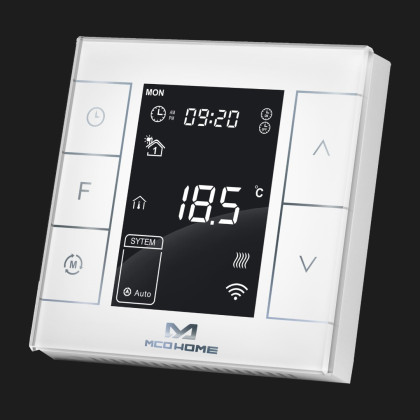 Термостат водяного отопления MCO Home с датчиком влажности (White) Ивано-Франковске