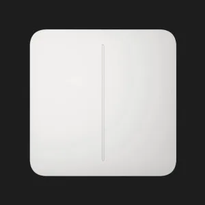 Вимикач двоклавішний Ajax LightSwitch (White) в Сваляві