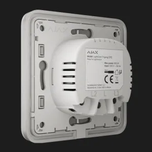 Вимикач двоклавішний Ajax LightSwitch (White) в Сваляві